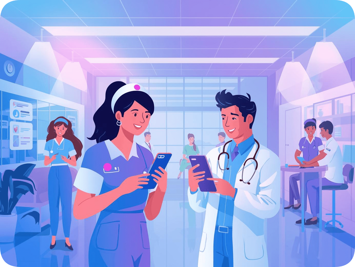 hospital communication app