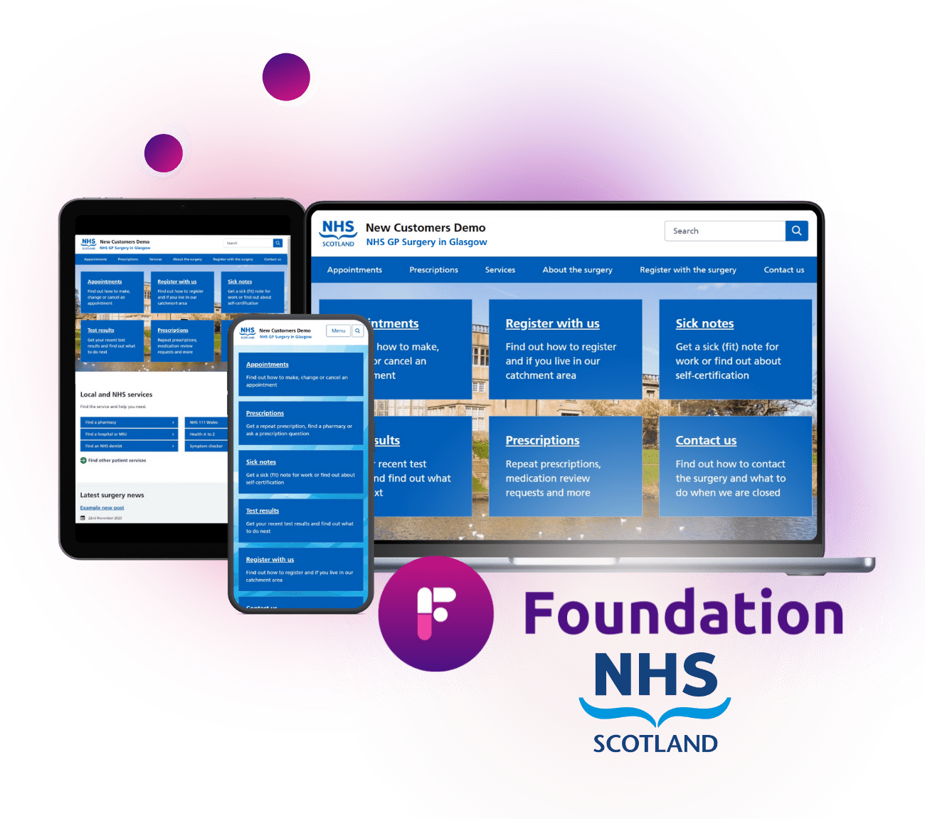Foundation NHS Scotland page banner